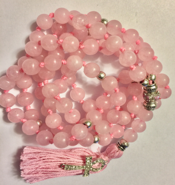 Malas Cuarzo Rosa 10 mm